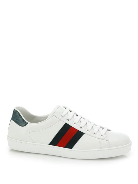 gucci white sneaker men|authentic gucci sneakers for men.